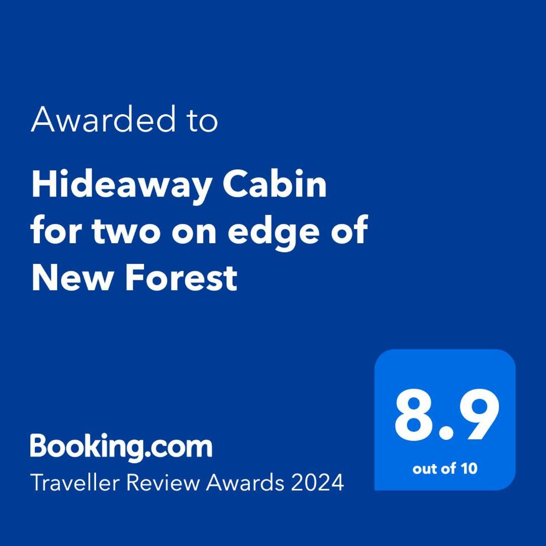 Hideaway Cabin For Two On Edge Of New Forest Hinton  Buitenkant foto